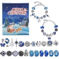 thumbnail image 1 of Kit de Fabricación de Pulseras con Dijes Navideños para Niñas Cuenta Regresiva de 24 Días Material Seguro Desarrolla la Capacidad Práctica Calendario de Adviento con 22 ANGGREK  Otros, 1 of 8