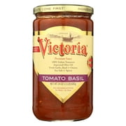 Victoria Pasta Sauce Tomato Basil 24 oz. Pack of 3