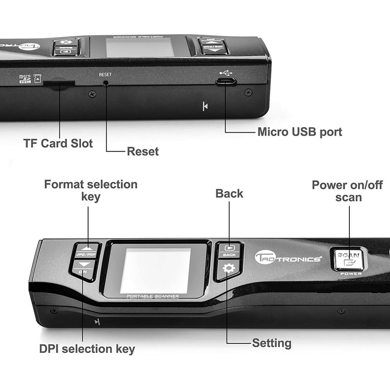thinkstar THK-0105-01067764 Portable Scanner Handheld Scanner For