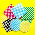 thumbnail image 3 of Paokuoon Acrylic Coasters Retro Checkerboard Table Protector Fine Workmanship Stylish Acrylic Heat Insulated Home Decoration, 3 of 6