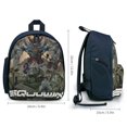 thumbnail image 2 of Mobile Suit Gundam Backpacks Lightweight Casual Bookbags Travel Daypack Bookbags for Camping Hiking, 2 of 6