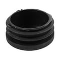 thumbnail image 4 of 12Pcs Plastic Blanking End Cap Pipe Tube Insert Plug Cover 40mm Black, 4 of 8