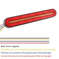 thumbnail image 5 of LED Trailer Truck DRL Brake Flowing Turn Signal Light Bar Rear Stop Tail Strip, 5 of 7