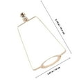 thumbnail image 2 of BESTYASH Lampshade Frames Lamp Shade Adapter Metal Golden 1Pack, 2 of 8