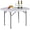 4 FT Round, variant on Favory 3' Plastic Straight Table, White