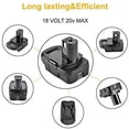 thumbnail image 3 of Adaptateur de Batterie pour Black&Decker 18V Li-ion Battery Convert To pour Ryobi 18V, 3 of 6