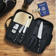 Henckels Forged Accent 6-pc Travel Knife Set - Black Handles