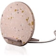 thumbnail image 6 of Native Union Dock Wireless Charger Terrazzo Edition - [Qi Certified] 10W Fast Charging and Versatile Stand for Wireless Devices - Compatible with iPhone 11/11 Pro/11 Pro Max/Xs/XS Max/XR/X/ (Rose), 6 of 7