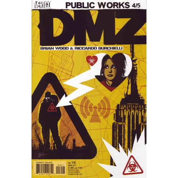 DMZ #16 VF ; DC/Vertigo Comic Book