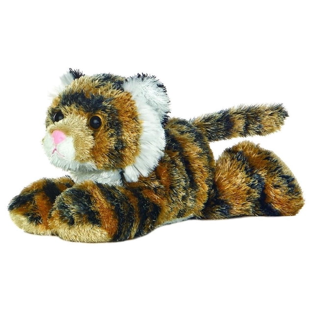 Peluche Aurora Mini Flopsie Tigre de Bengala Naranja 10 cm