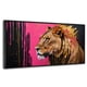 thumbnail image 1 of Cuadro Decorativo Marco Flotante Melena Majestuosa 120x60 Marco Negro, 1 of 3