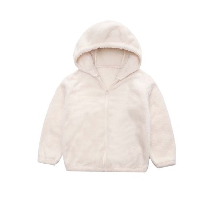 

Stamzod Children S Winter Coats Soft Fleece Hooded Wool Coat Sweater Zipper Kids Boys Girls Long Sleeve Casual Warm Jacket Outwear 5-14 Years On Clearance