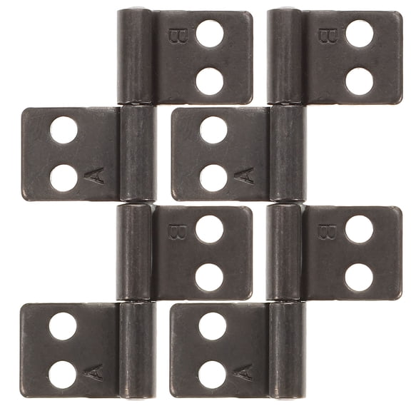 HOMEMAXS  2 Pcs Reinforced Door Hinge Screen Hinges Heavy Duty Pivot Office