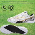 thumbnail image 3 of Breathable Professional High Top Football Shoes, Elastic Waist Closure, Suede Sole and Ruffle Fabric for All Seasons, 3 of 5