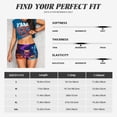 thumbnail image 3 of Kdxio Colorful Potion Bottles Magic Print Workout Shorts for Women Seamless Soft Smooth Gym Yoga Scrunch Active Shorts, 3 of 5
