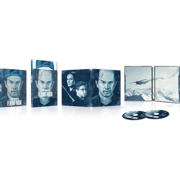 Steelbook Flight Risk (4K UHD) NEW
