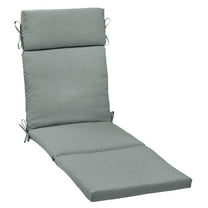 ARDEN Outdoor Chaise Lounge Cushion 72 x 21, Stone Grey Leala