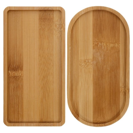 Hytrove Table Counter Protector Bamboo Trivets 2Pcs