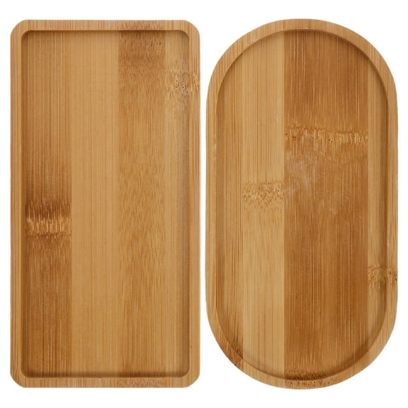 Hytrove Table Counter Protector Bamboo Trivets 2Pcs