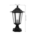 thumbnail image 2 of Replacement Post Light Pillar Lamp Outdoor Post Light Patio Pillar Lantern, 2 of 8