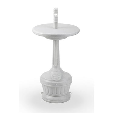 Commercial Zone Products Smokers' Outpost Patio with Table, White (711606)