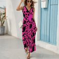 thumbnail image 6 of Leopard Print Pattern Pattern Design Sleeveless Dress Summer Clothes for Women Women's Clothing 2025, 6 of 7