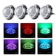 thumbnail image 3 of Luces solares para césped, 8 LED, luces solares solares impermeables para el suelo, luz impermeable para el suelo, valor inmejorable Jadeshay A, 3 of 8