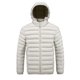 thumbnail image 1 of Ceisia Men's Winter Warm Stand Collar Zipper Cardigan with Pockets Windproof Water Gift Repellent Lightweight Puffer Jacket, 1 of 3