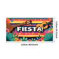 thumbnail image 3 of LUUFILx Fiesta Party Banner Vibrant Mexican Cactus Floral Event Background Festive Backdrop Decor Colorful Celebration Decorations Photography Props, 3 of 8