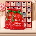 thumbnail image 4 of Wrapables Non-Woven Christmas Holiday Drawstring Gift Bags for Party Favors, Goodie Bag, Treats, Gift Wrap, Parties (Set of 8), Red, 4 of 7