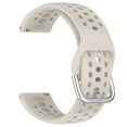 thumbnail image 2 of Tono de silicona correa con conector de metal deportivo de reemplazo reloj hebilla pulsera, 2 of 4