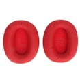 thumbnail image 1 of Almohadillas para los oídos Cojines de espuma de cuero artificial cubierta de auriculares de repuesto almohadillas para los oídos para Edifier W820BT W828NB rojo, 1 of 10