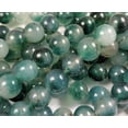 thumbnail image 4 of 12mm Green Moss Jade Round Beads Genuine Gemstone Natural Jewelry Making, 4 of 4