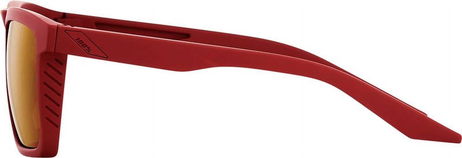 100% Renshaw Sunglasses Crimson w/Bronze Lens