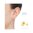 thumbnail image 3 of Women's Inverness Home Ear Piercing Kit with 3 mm Polished Ball Stud Earrings in 14kt Yellow Gold, 3 of 6