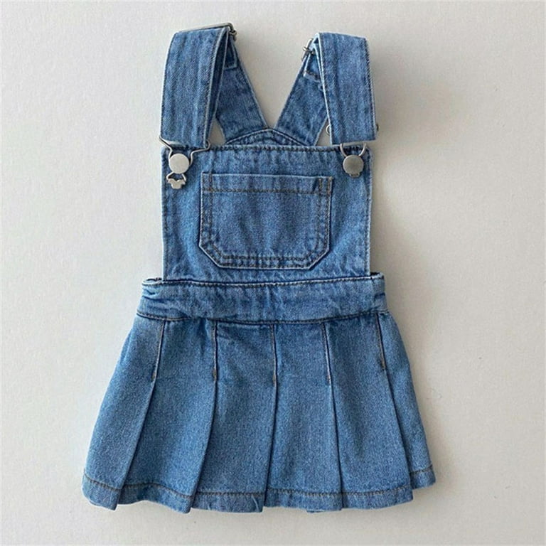  Girls Denim Dungaree Dress Girls Fashion Denim Skirt