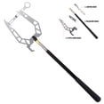 thumbnail image 2 of RABBITH Multi-Purpose Dock Hook Telescopic Boat Hook and Rope for Boat Easy Long-Distance Threader Boat Puller Tie Rope Hook Tool, 2 of 11