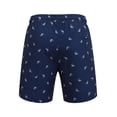 thumbnail image 4 of COOFANDY Mens Swim Shorts Funny Swim Trunks Board Shorts 4 Pockets Swimwear Drawstring Stretch Quick Dry Swimsuit, 4 of 6