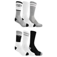 thumbnail image 6 of Chaps, Adult Mens, 6-Pack Sports Performance Crew Socks, Sizes 6-12, 6 of 6