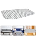 thumbnail image 2 of Housse de Table Élastique pour Patio Extérieur Housse de Table à Carreaux en Flanelle PVC avec Bande Élastique Housse de Table à Manger, 2 of 8