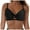 Black, variant on COMVALUE Women Underwire Bikini Top Only - Push Up Swimsuit Top Knot Front Criss Cross Bathing Suit Sexy Supportive (Army Green, L)