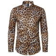 thumbnail image 2 of Camisas de leopardo 2024, camisas de moda para hombre, camisas hawaianas de manga larga, blusas de playa cubanas, ropa para hombre, camisas con botones, ropa de calle, 2 of 5