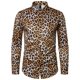 thumbnail image 2 of Camisas de leopardo 2024, camisas de moda para hombre, camisas hawaianas de manga larga, blusas de playa cubanas, ropa para hombre, camisas con botones, ropa de calle, 2 of 4
