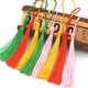 thumbnail image 2 of Marcapáginas con borlas pequeñas, borlas pequeñas, borlas rojas grandes, 100 unidades, 2 of 4