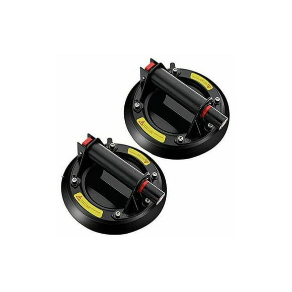2pcs Professional Window Suction Cup, Glass Suction Cup for Transporting and Moving Glass, Tiles, Glass, Bay Window, Tiles, Plates & Floors, Furniture Handling, etc WddnAot