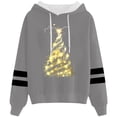 thumbnail image 1 of WILLBEST Sudaderas de Mujer Sudadera con Capucha con Cordón y Estampado Navideño Informal para Mujer 98 Chica​​, 1 of 3