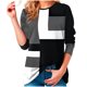 thumbnail image 1 of Tops para mujer, camisas, blusas, elegantes, informales, camisas de manga larga, estampado de moda, cuello redondo, camiseta suelta, blusa de otoño, jersey Odeerbi  ODB-5, 1 of 8