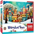 thumbnail image 2 of MasterPieces Whimsical Town - Winter Whimsey 500 Piece Puzzle, 2 of 6