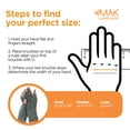 thumbnail image 7 of Brownmed IMAK Active Arthritis Pain Relief Compression Grip Gloves - Medium, 7 of 7