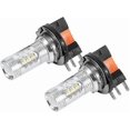 thumbnail image 1 of 2pcs 80W H15 LED Bulbs White Car Headlight Bulbs LED Daytime Running Lights Bulb Replacement Lamp, 1 of 4